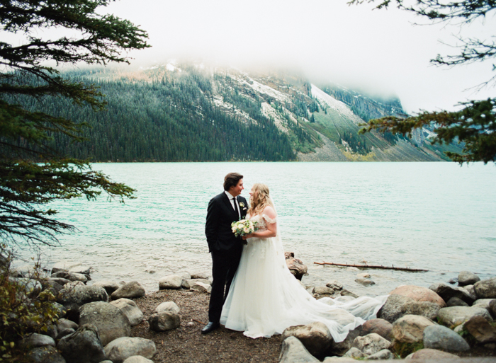 Intimate Lake Louise Wedding