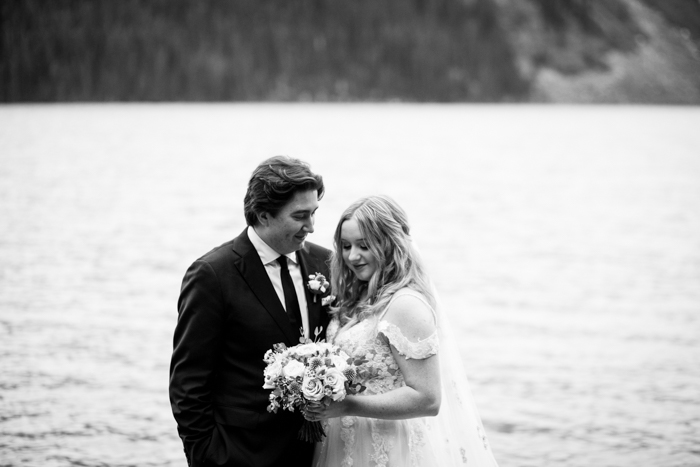 Intimate Lake Louise Wedding