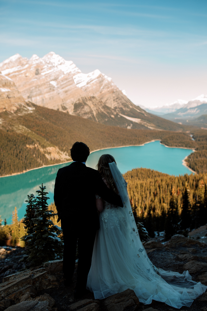 Peyto Lake Elopement