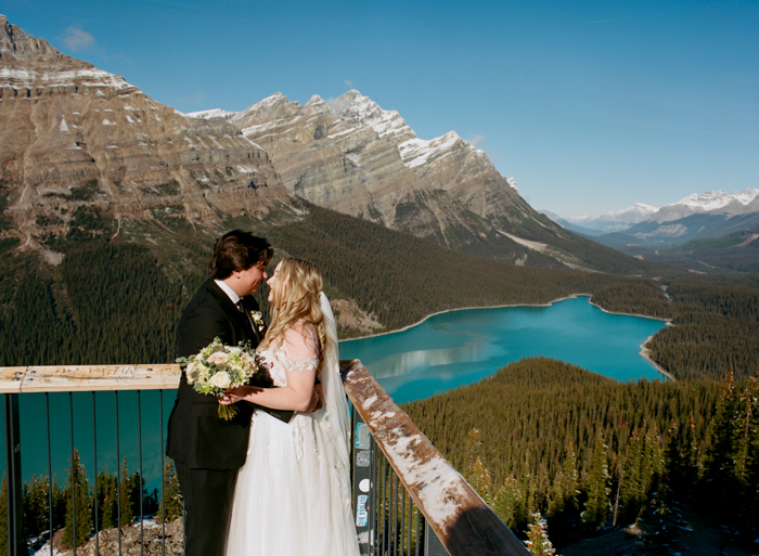 Peyto Lake Wedding