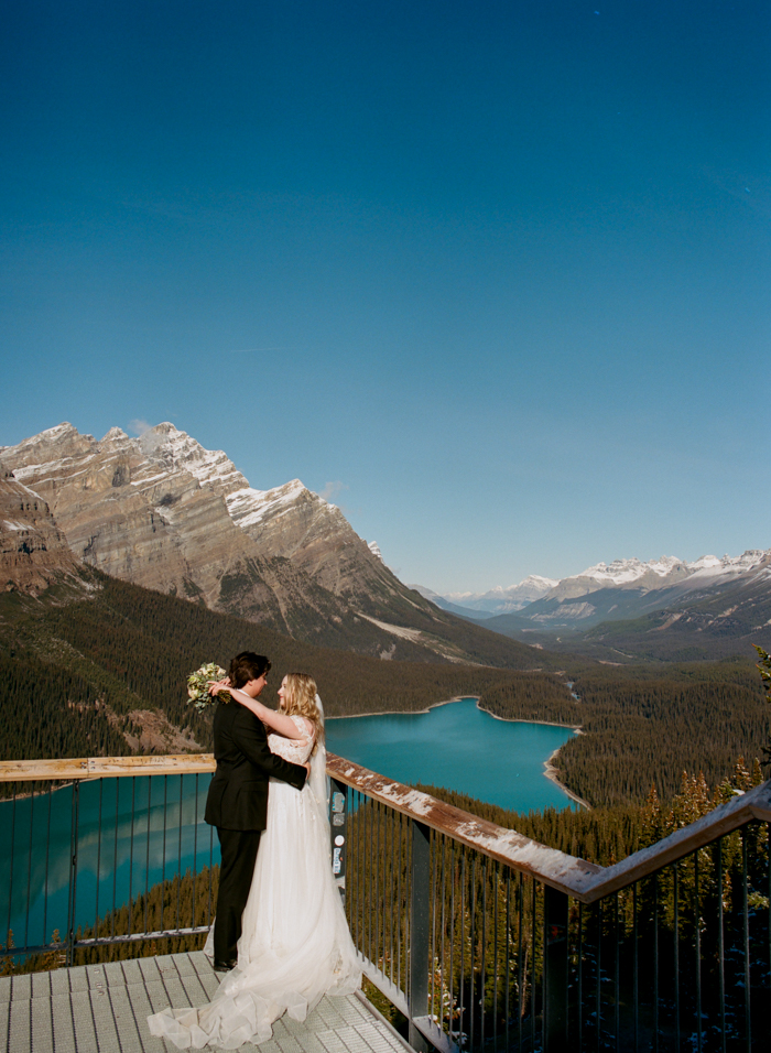 Peyto Lake Wedding