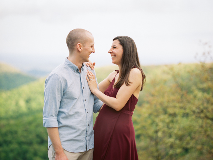 Preacher's Rock Engagement Session