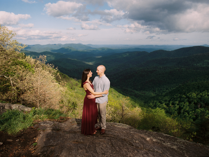 Preacher's Rock Engagement Session