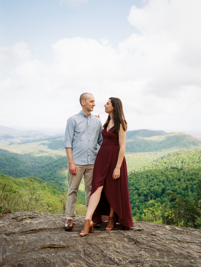 Preacher's Rock Engagement Session