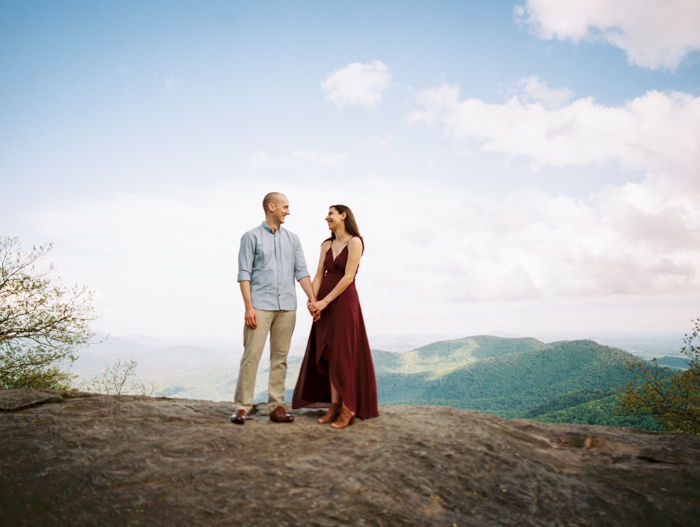 Engagement Session at Preacher's Rock