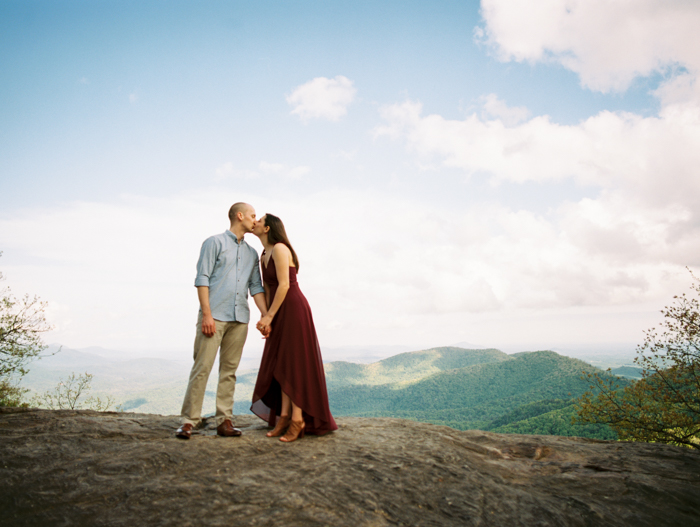 Engagement Session at Preacher's Rock