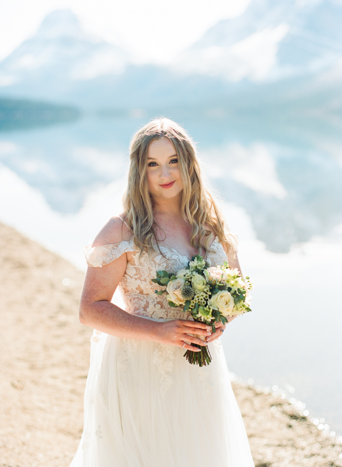 Banff Bridal Portrait