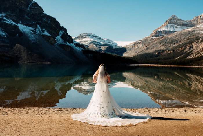 Banff Bridal Portrait