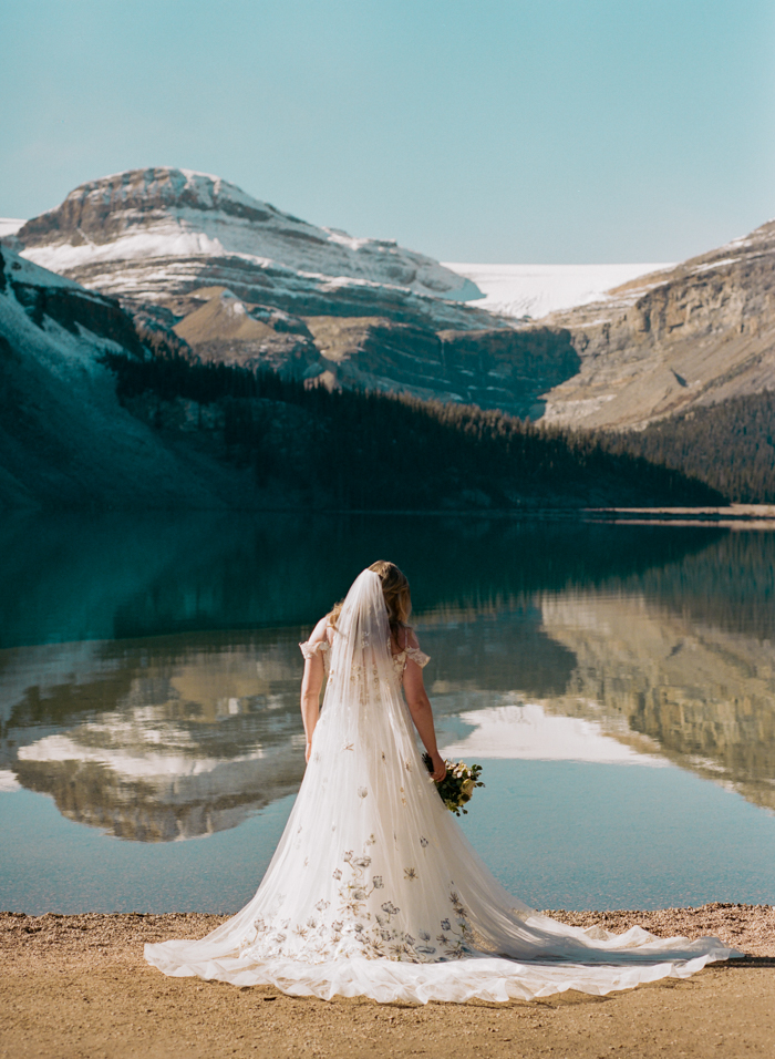 Banff Bridal Portrait