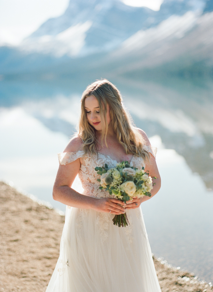 Banff Bridal Portrait