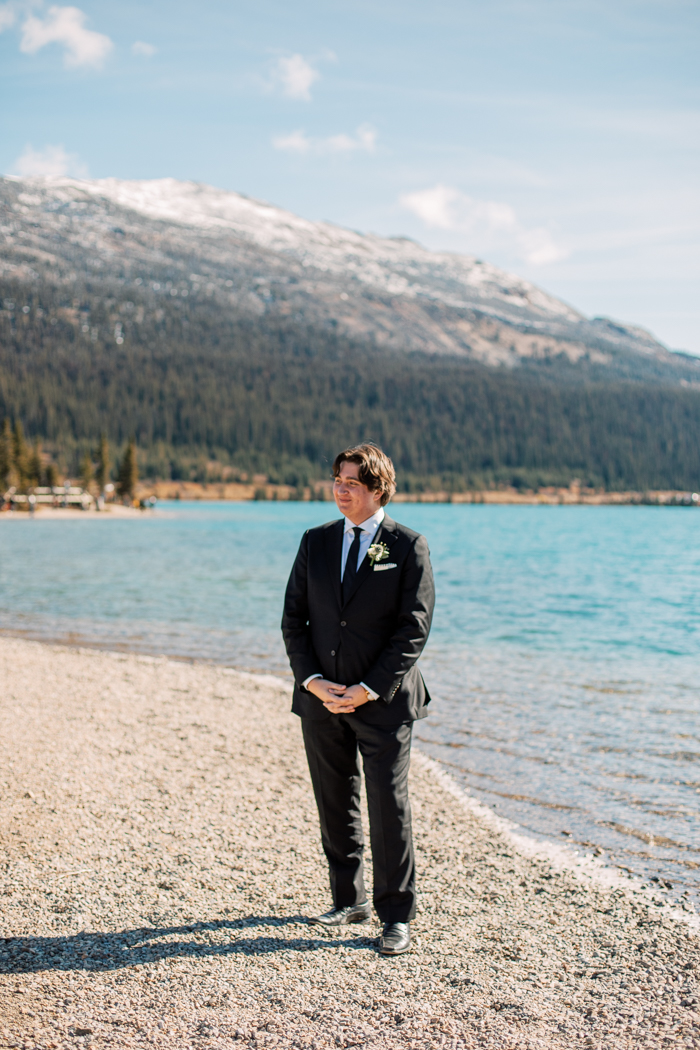 Banff Groom Portrait