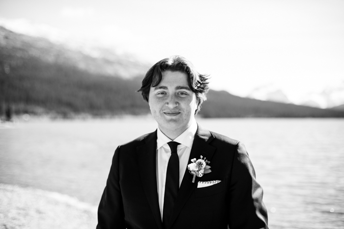 Banff Groom Portrait